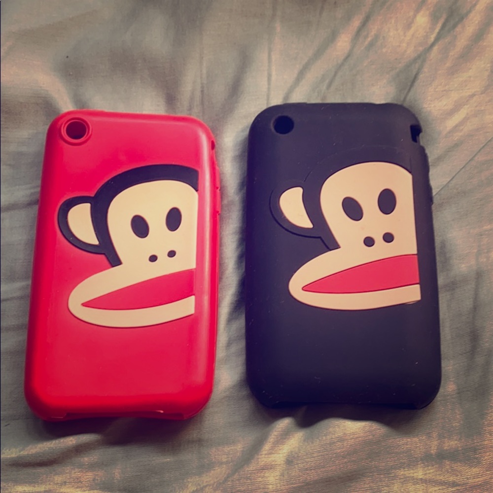 🙈Paul frank logo iPhone cases!  Red and black